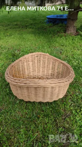 2 плетени ратанови кошника, снимка 5 - Градински мебели, декорация  - 49919792