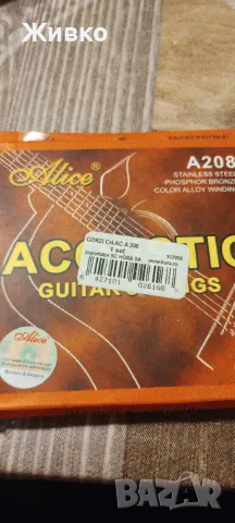 Струни за китара , снимка 3 - Китари - 49552703