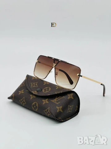 очила с калъф, кутия и ув защита louis vuitton celine , снимка 12 - Слънчеви и диоптрични очила - 51030936