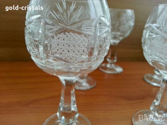 кристални чаши , снимка 11 - Антикварни и старинни предмети - 27480219