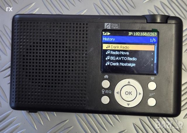 Ocean Digital WR-23F Преносимо FM интернет радио, Вградена батерия Wi-Fi Bluetooth, снимка 2 - Аудиосистеми - 52796183