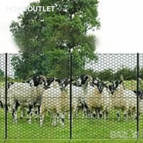Оградна мрежа / Ограда за животни 1.22 х 25м DA044, снимка 3 - Огради и мрежи - 36808352