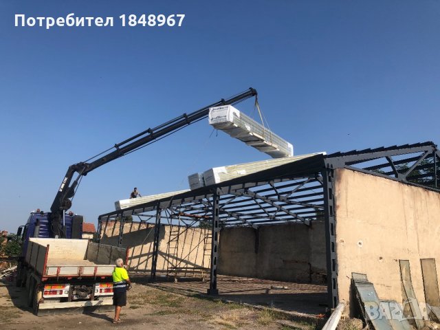 Камион с кран, самосвал с кран, транспорт , автокран, снимка 3 - Транспортни услуги - 24842703