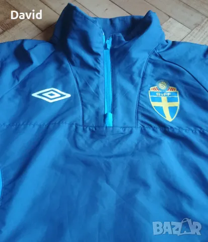 Оригинална тренировъчна горница на Швеция 16/17, снимка 3 - Футбол - 47538652