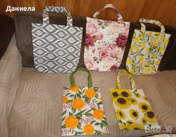 Чанти за пазаруване от плат , снимка 6 - Други стоки за дома - 49132114