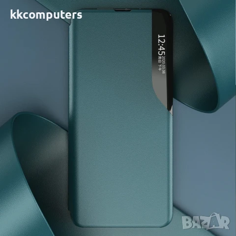 OnePlus Nord 2 5G View Window Кожен Калъф и Протектор, снимка 6 - Калъфи, кейсове - 51257745