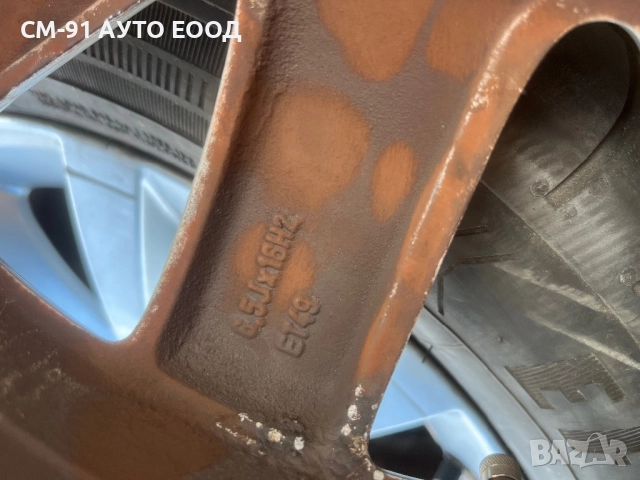 Джанти за Мерцедес 5х112  16 цола , снимка 8 - Гуми и джанти - 52385280