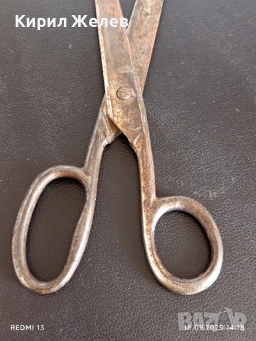 Стара шивашка ножица от соца за КОЛЕКЦИЯ ДЕКОРАЦИЯ 50581, снимка 3 - Други ценни предмети - 51757288