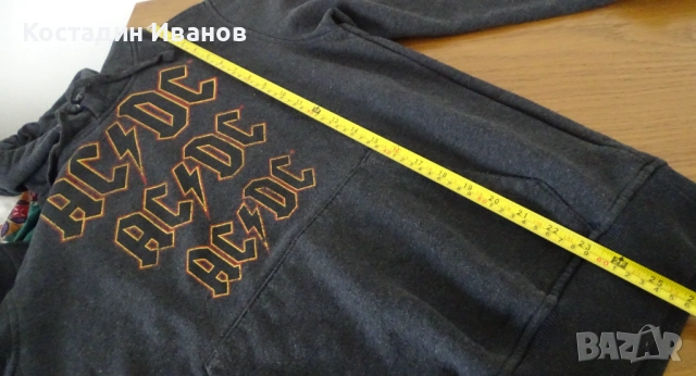 AC/DC мъжки суичър с качулка M, снимка 8 - Суичъри - 53138285