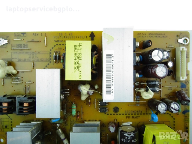 TV LG 42LH3000 Захранваща платка EAY57681305 EAX55357705/4 LGP42-09LA 3PAGC10001A-R PLHL-T823C , снимка 5 - Части и Платки - 52231022