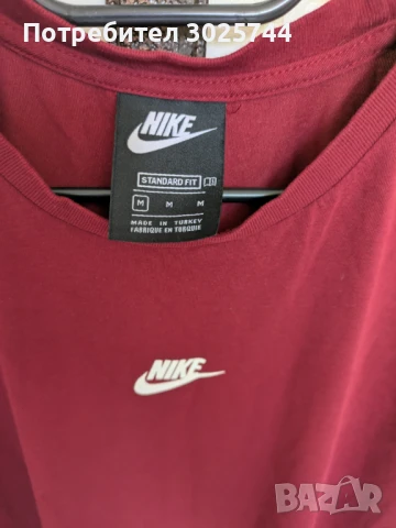 Спортна тениска NIKE, размер M - НОВА, снимка 3 - Тениски - 50494191