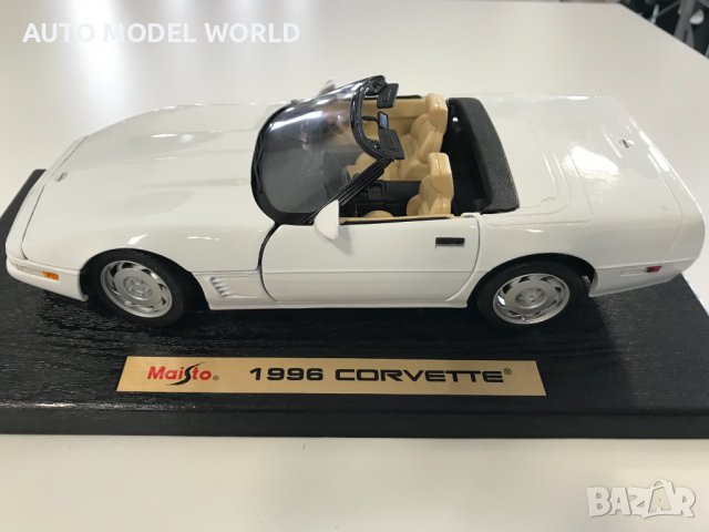 MAISTO метална колекционерска количка CHEVROLET CORVETTE 1997 1:18NEW, снимка 9 - Колекции - 39077226