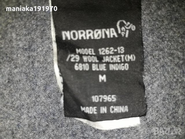 Norrona M /29 WOOL JACKET (M) мъжка вълнена горница, снимка 10 - Спортни дрехи, екипи - 35011277