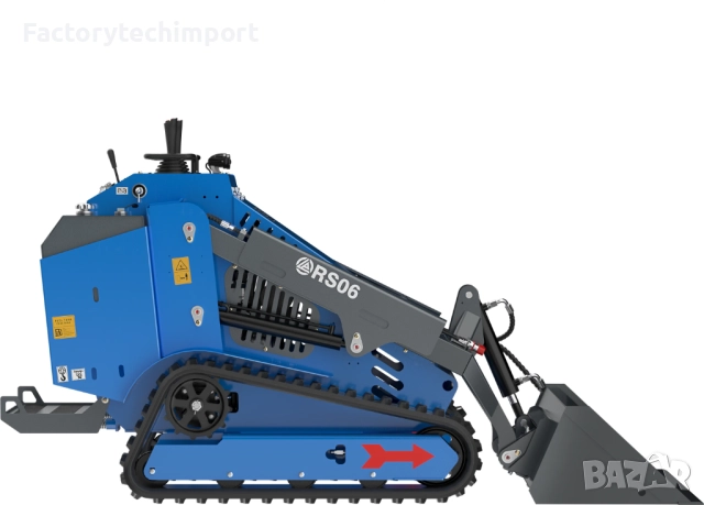 Мини товарач RIPPA RS06 – KUBOTA 3 цилиндъра (24.4 к.с) водно охлаждане, снимка 7 - Индустриална техника - 52720517