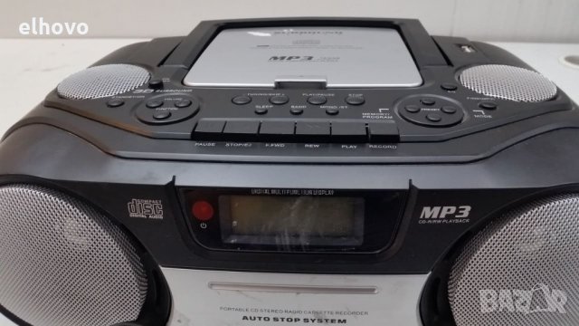 Радиокасетофон Tevion MD 81201, снимка 2 - MP3 и MP4 плеъри - 26577763