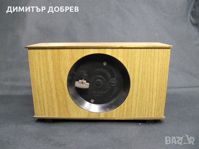 СТАР РЕТРО СОЦ СССР НАСТОЛЕН МЕХАНИЧЕН СЕДМИЧЕН ЧАСОВНИК МОЛНИЯ, снимка 4 - Антикварни и старинни предмети - 35002082