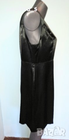 Два различни броя / Дизайнерска Рокля, за повод / коприна и кадифе , снимка 7 - Рокли - 28687167