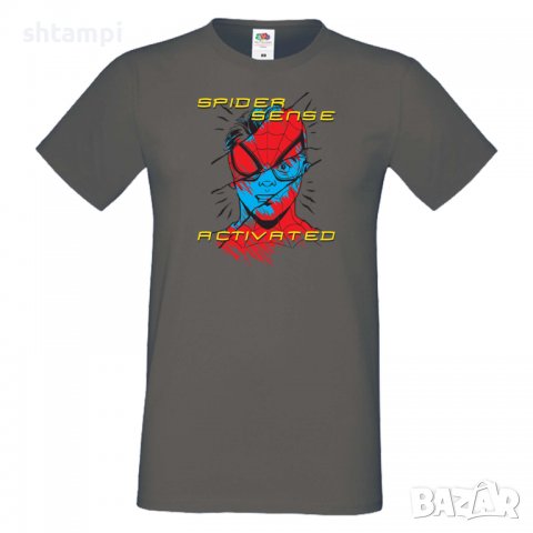 Мъжка тениска Spider Sense Activated Игра,Изненада,Подарък,Празник,Повод, снимка 16 - Тениски - 37246930