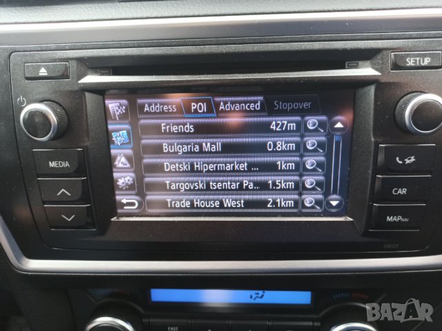 🚗🚗🚗 Тойота СД карта Американска Навигация USA Toyota Gen8 9 Micro Sd BG EU, снимка 8 - Навигация за кола - 39140610