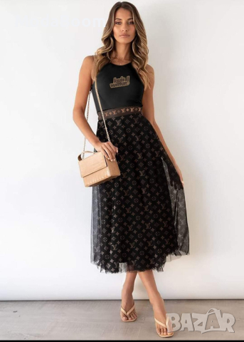 🤩Louis Vuitton уникален дамски комплект два цвята🤩