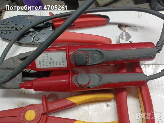 knipex cimco klauke benning, снимка 2 - Клещи - 53286894