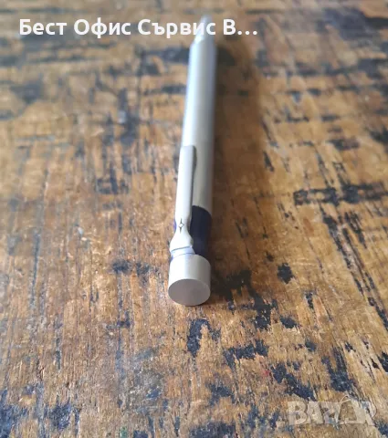 ролер Марксман Marksman rollerball pen метален, за писане, масивен с гумена синя част за хващане, снимка 7 - Ученически пособия, канцеларски материали - 49695562