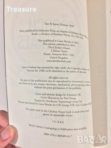 The Scorch Trials - James Dashner, снимка 8 - Художествена литература - 39336799