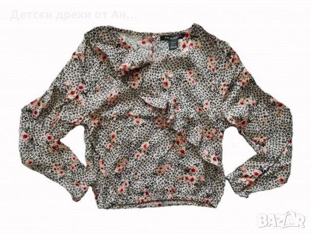 НАМАЛЕНИЕ!!! Бананова риза на цветя, 7-8год./128см.