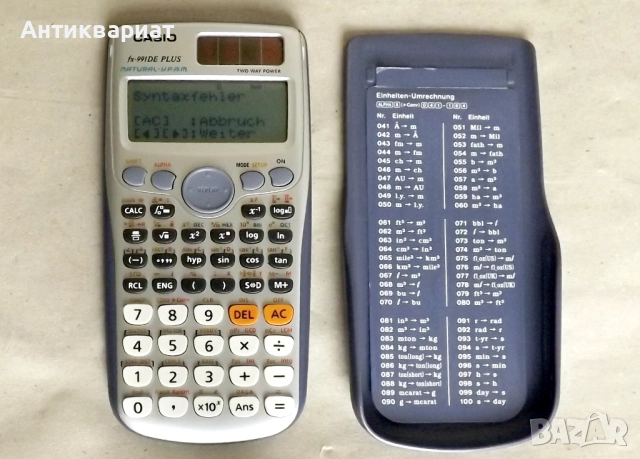 Научен калкулатор Casio fx-991DE PLUS, снимка 2 - Друга електроника - 51869541