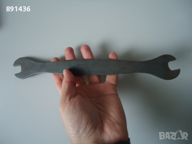 Стар английски ключ за колело велосипед 15мм, снимка 2 - Велосипеди - 44875136