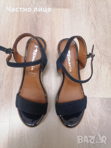 39н.Нови Tamaris Дамски сандали, стелка 25 см. , снимка 7 - Сандали - 52948806