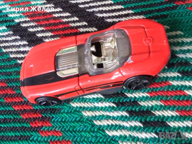 Количка стара метална 30490, снимка 4 - Колекции - 44128673