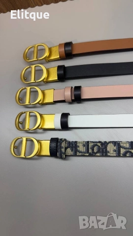 колани от естествена кожа в кутия Christian Dior 