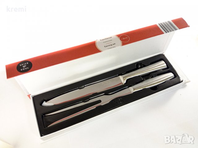 НОВ! Комплект нож и вилица за месо 34 см, снимка 9 - Прибори за хранене, готвене и сервиране - 28281554