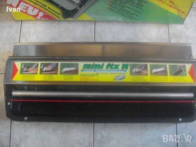 Нова Немска Ръчна Машина За Залепяне На Тапети-До 59 см-Mini FIX M, снимка 9 - Други инструменти - 39122062