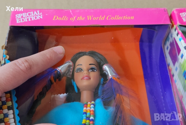 Нови ретро кукли Барби Barbie Teresa Native Am​erican 1993-1994, снимка 4 - Кукли - 52676366