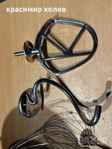 английска кухненска машина (миксер) "Kenwood Chef XL Elite", снимка 12 - Миксери - 53258471