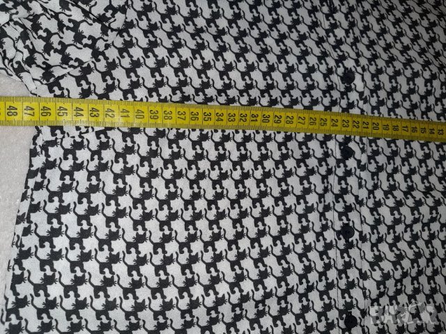 Елегантна тънка риза с дълъг ръкав, EURO р-р 38, снимка 6 - Ризи - 36954361