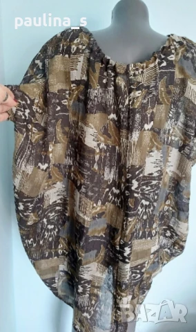 Два различни броя / Плажна туника "Zizzi" и "Tina by Marks & Spencer" / голям размер , снимка 15 - Туники - 29738968