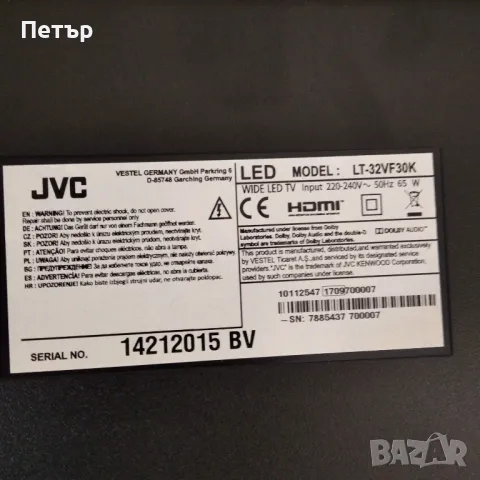 Телевизор JVC LT-32VF30K на части