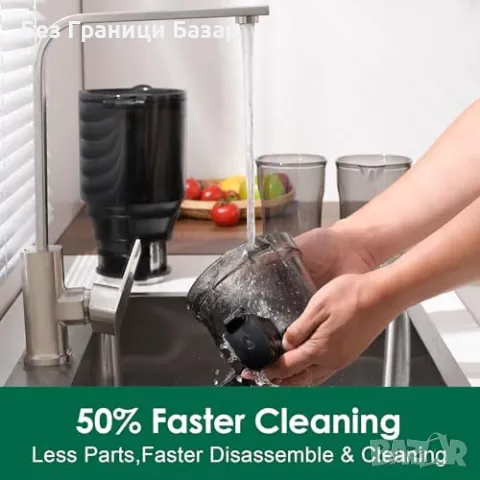 Нова Fretta сокоизстисквачка с бавно мачкане и лесно почистване 250W, снимка 7 - Сокоизстисквачки и цитрус преси - 47274615