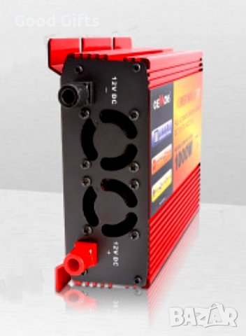 1000W Инвертор Преобразувател автомобил , камион, снимка 3 - Аксесоари и консумативи - 39296539