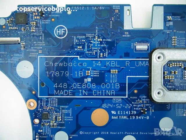 Дънна платка HP Pavilion X360 14-CD i3 17879-1A 448.0E808.001A, снимка 6 - Части за лаптопи - 48794196