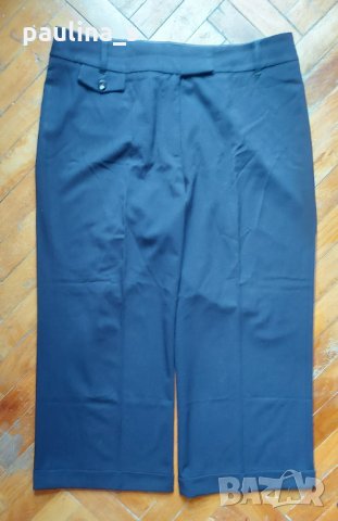 Дизайнерски еластичен панталон "Gerry Weber"® / син панталон / голям размер, снимка 3 - Панталони - 33450115