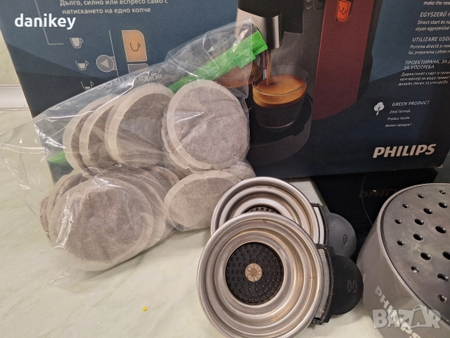 Philips Senseo кафемашина перфектна + бонус кафе, снимка 2 - Кафемашини - 52833698