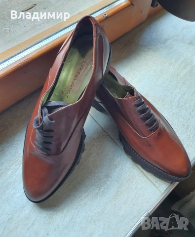 КОЖЕНИ ОБУВКИ Laura Amat Design – №39, снимка 4 - Дамски ежедневни обувки - 52922690