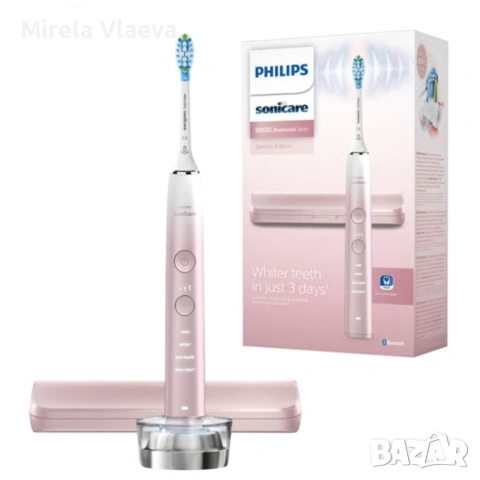 Philips Sonicare четка DiamondClean 9000 нова + 4 глави, снимка 5 - Други - 53010715