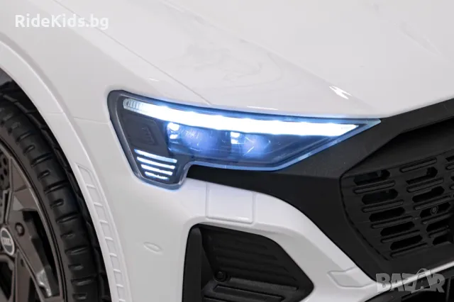 Audi SQ8 12V – Детски акумулаторен джип, Бял, EVA гуми, снимка 13 - Детски велосипеди, триколки и коли - 50418541