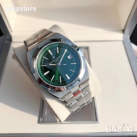 Мъжки часовник Vacheron Constantin Overseas Green Dial с автоматичен механизъм, снимка 2 - Мъжки - 43697307