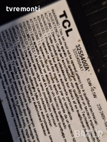 Main board - TPD.MT9221T.PB779 телевизор TCL 32S5400A ,for 32inc DISPLAY LVW320CSDX, снимка 9 - Части и Платки - 49333227